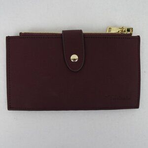 Travelambo Card Wallet RFID Blocking Bifold Multi Card Case Zipper